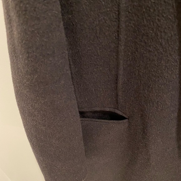 Sandro Wool Long Grey Coat *fabulously versatile!* sz40 - Picture 5 of 10